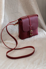 NEW The Petite Satchel in Bramble | Special Edition - Saddler & Co - Saddler & Co | Australian Made Leather Goods