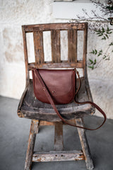 The Saddle Bag in Caramel