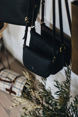The Mini Saddle Bag in Black | NEW - Saddler & Co - Saddler & Co | Australian Made Leather Goods