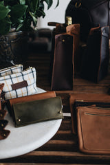 Special Edition | Glasses Case in Moss - Saddler & Co - Saddler & Co | Australian Made Leather Goods