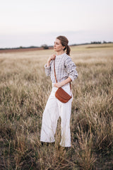 Pre order|The Mini Saddle Bag in Toffee| Special Edition