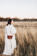 The Mini Saddle Bag in Caramel - Saddler & Co - Saddler & Co | Australian Made Leather Goods