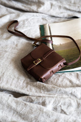The Petite Satchel in Caramel | PRE-ORDER - Saddler & Co - Saddler & Co | Australian Made Leather Goods