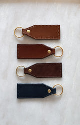 Heirloom Leather Keyring - Stitched