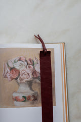 Leather Bookmark in Bramble - Saddler & Co - Saddler & Co | Australian Made Leather Goods
