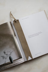 Leather Bookmark in Sage - Saddler & Co - Saddler & Co | Australian Made Leather Goods