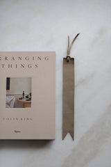 Leather Bookmark in Sage - Saddler & Co - Saddler & Co | Australian Made Leather Goods