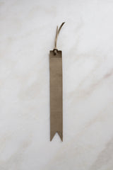 Leather Bookmark in Sage - Saddler & Co - Saddler & Co | Australian Made Leather Goods