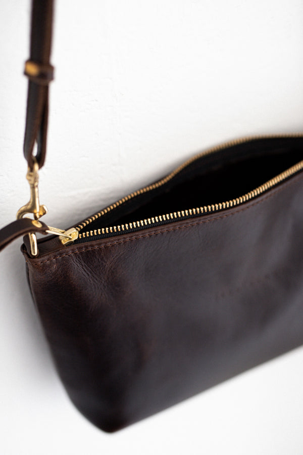 The Essential Bag in Dark Brown - Saddler & Co - Saddler & Co | Australian Made Leather Goods