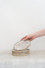 The Pearl Ceramic Plate - Foray Design - Saddler & Co | Australian Made Leather Goods