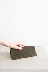 Special Edition | Glasses Case in Moss - Saddler & Co - Saddler & Co | Australian Made Leather Goods