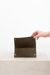 Special Edition | Glasses Case in Moss - Saddler & Co - Saddler & Co | Australian Made Leather Goods