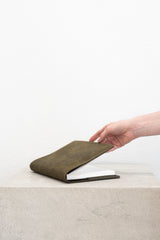 The A5 Journal - Special Edition in Moss - Saddler & Co - Saddler & Co | Australian Made Leather Goods