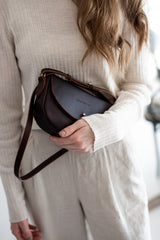 The Mini Saddle Bag in Cocoa | NEW - Saddler & Co - Saddler & Co | Australian Made Leather Goods