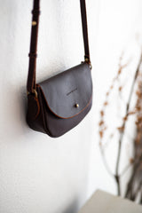 The Mini Saddle Bag in Cocoa | NEW - Saddler & Co - Saddler & Co | Australian Made Leather Goods