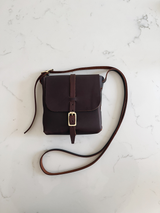 The Petite Satchel in Cocoa - Saddler & Co - Saddler & Co | Australian Made Leather Goods