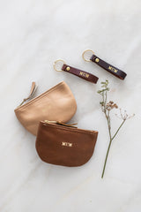The Petite Clutch | 'MUM' Gold Special Edition - Saddler & Co - Saddler & Co | Australian Made Leather Goods