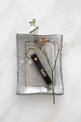 The Gold Loop 'DAD' Keyring