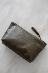 The Daily Clutch in Olive