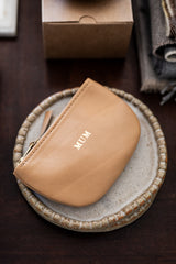 The Petite Clutch | 'MUM' Gold Special Edition - Saddler & Co - Saddler & Co | Australian Made Leather Goods