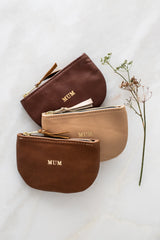 The Petite Clutch | 'MUM' Gold Special Edition - Saddler & Co - Saddler & Co | Australian Made Leather Goods