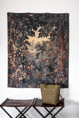 The Flora Tote in Moss