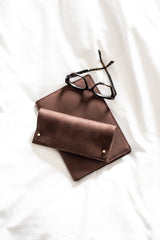 NEW A5 Leather Journal in Truffle