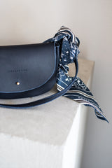 The Mini Saddle Bag in Atlantic Navy