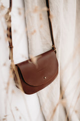 The Mini Saddle Bag in Caramel | NEW - Saddler & Co - Saddler & Co | Australian Made Leather Goods