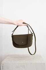 The Mini Saddle Bag in Moss | Special Edition - Saddler & Co - Saddler & Co | Australian Made Leather Goods