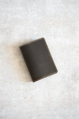 Passport Case in Moss | Pocket Book Cover - Saddler & Co - Saddler & Co | Australian Made Leather Goods