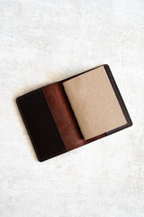 Passport Case in Cocoa | Pocket Book Cover - Saddler & Co - Saddler & Co | Australian Made Leather Goods