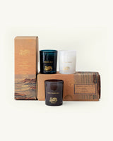 Gift Box Set of 3 Mini Candles | N.3 Fabled Ocean - Southern Wild Co - Saddler & Co | Australian Made Leather Goods