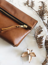 The Classic Clutch in Tan - Saddler & Co - Saddler & Co | Australian Made Leather Goods
