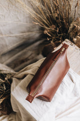 Leather Toiletry Bag - Saddler & Co - Saddler & Co | Australian Made Leather Goods