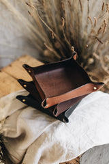 Leather Hold All Tray - Large - Saddler & Co - Saddler & Co | Australian Made Leather Goods