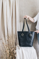 The Classic Tote in Black - Saddler & Co - Saddler & Co | Australian Made Leather Goods