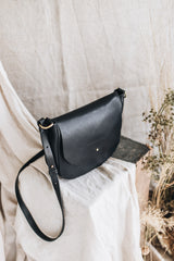 The Saddle Bag in Black - Saddler & Co - Saddler & Co | Australian Made Leather Goods