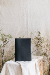 A5 Leather Journal in Black - Signature Collection - Saddler & Co | Australian Made Leather Goods