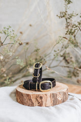 Dog & Pup Collar in Dark Brown - Saddler & Co - Saddler & Co | Australian Made Leather Goods