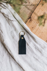 Heirloom Leather Keyring - Minimal - Saddler & Co - Saddler & Co | Australian Made Leather Goods