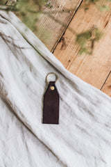 Heirloom Leather Keyring - Minimal - Saddler & Co - Saddler & Co | Australian Made Leather Goods