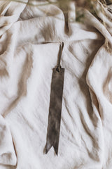 Olive 'Spruce' Leather Bookmark - Saddler & Co - Saddler & Co | Australian Made Leather Goods