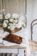 The Classic Clutch in Tan - Saddler & Co - Saddler & Co | Australian Made Leather Goods