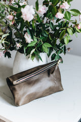 The Classic Clutch in Olive - Saddler & Co - Saddler & Co | Australian Made Leather Goods