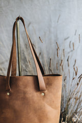 The Flora Tote in Nutmeg - Saddler & Co - Saddler & Co | Australian Made Leather Goods
