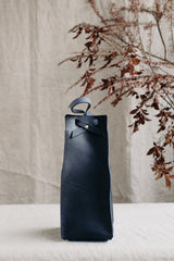 Leather Wine Bag in Atlantic - Saddler & Co - Saddler & Co | Australian Made Leather Goods