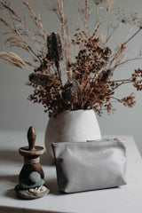 The Daily Clutch in Mist - Saddler & Co - Saddler & Co | Australian Made Leather Goods