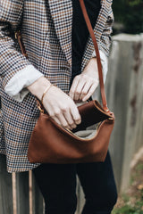 NEW | Glasses Case in Caramel - Saddler & Co - Saddler & Co | Australian Made Leather Goods