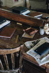 'Toffee' Leather Hold All Tray - Small - Saddler & Co - Saddler & Co | Australian Made Leather Goods